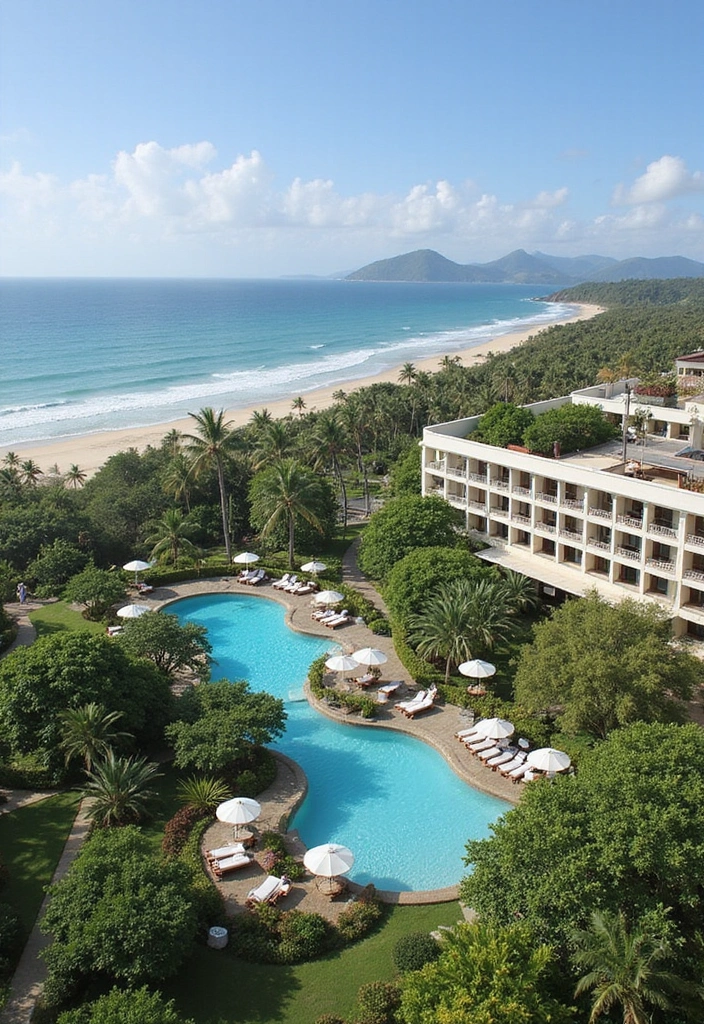 10 Stunning Beachfront Resorts That Will Make Your Next Vacation Unforgettable! - 10. Indonesia: The Mulia, Nusa Dua