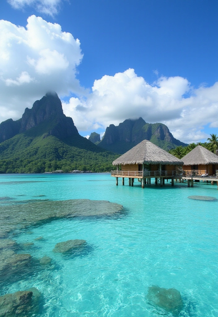 15 Romantic Getaway Spots That Will Make You Fall in Love All Over Again (You Won't Believe #6!) - 8. Bora Bora: The Ultimate Tropical Retreat