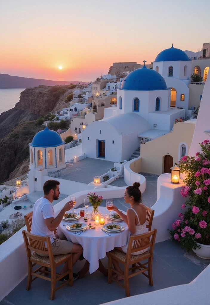 10 Enchanting Romantic Getaways That Will Ignite Your Passion (Don't Miss #4!) - 1. Santorini, Greece
