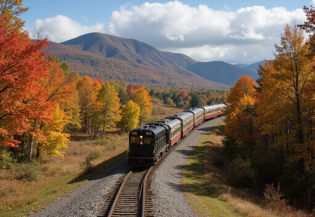 10 Breathtaking Scenic Drives in New England You Can't Miss (Your Next Adventure Awaits!) - 10. The Berkshire Scenic Railway, Massachusetts