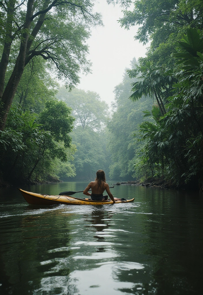 10 Unforgettable Wildlife Encounters in Brazil That Will Leave You Breathless! - 8. Kayaking the Rivers of the Amazon: An Intimate Encounter