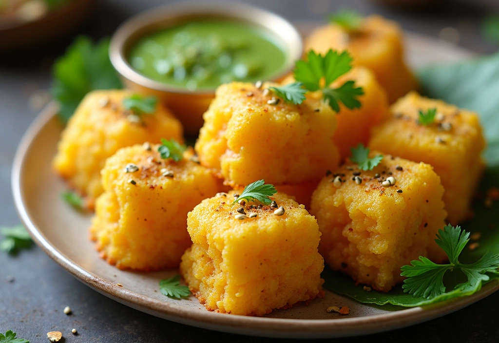 14 Delicious Vegetarian Indian Cuisine Recipes That Will Make You Forget Meat (Healthy and Yummy!) - 11. Dhokla