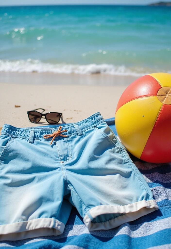 21 Tropical Resort Outfits That Will Make You the Star of Your Next Beach Vacation! (You Won't Believe #15!) - 16. Casual Shorts