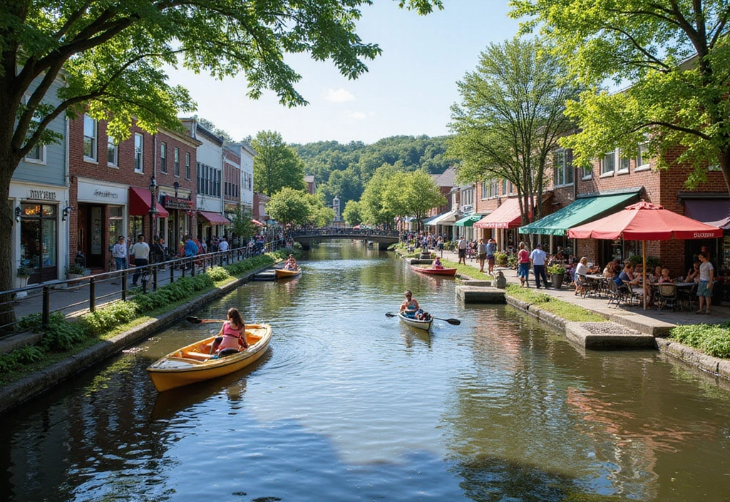 10 Charming Small Towns in the U.S. You Must Visit for the Perfect Summer Getaway! - 5. New Hope, Pennsylvania