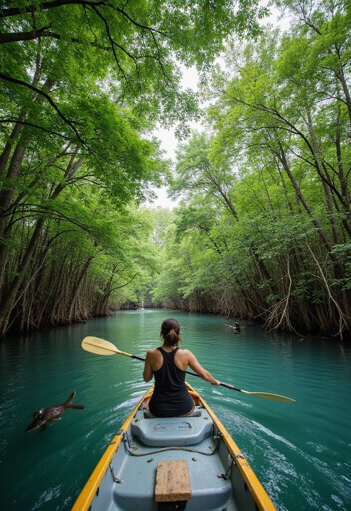 10 Epic Thailand Beach Activities You Must Experience (Number 6 Will Blow Your Mind!) - 4. Kayaking Through Mangroves