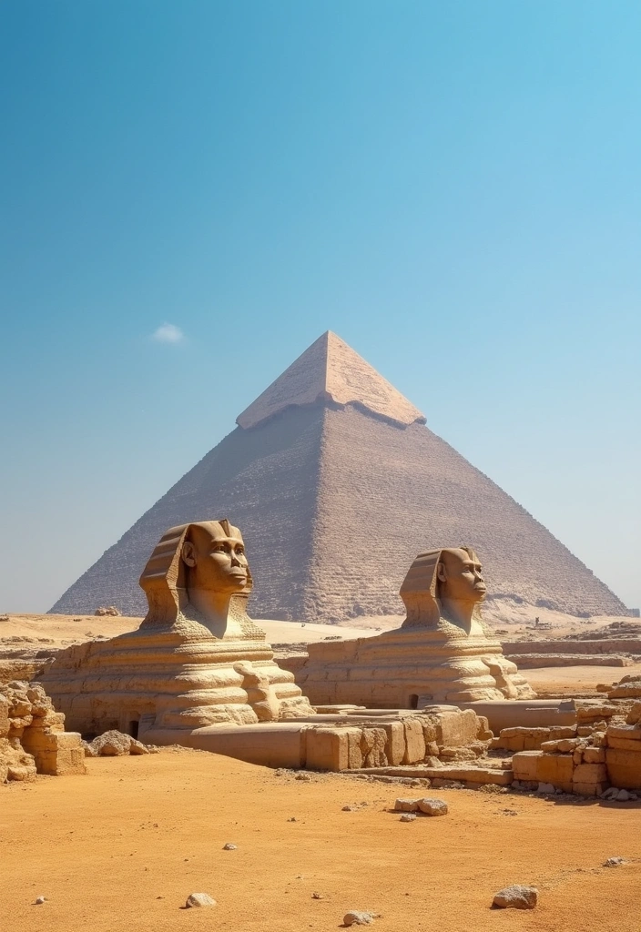 10 Breathtaking Travel Destinations in Africa You Need to Visit Now (Get Ready for Adventure!) - 8. Pyramids of Giza, Egypt