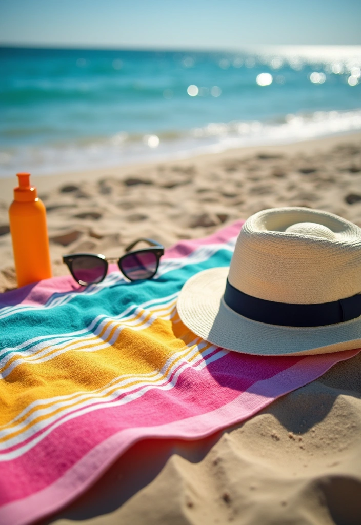 21 Tropical Resort Outfits That Will Make You the Star of Your Next Beach Vacation! (You Won't Believe #15!) - 21. Cozy Beach Towels