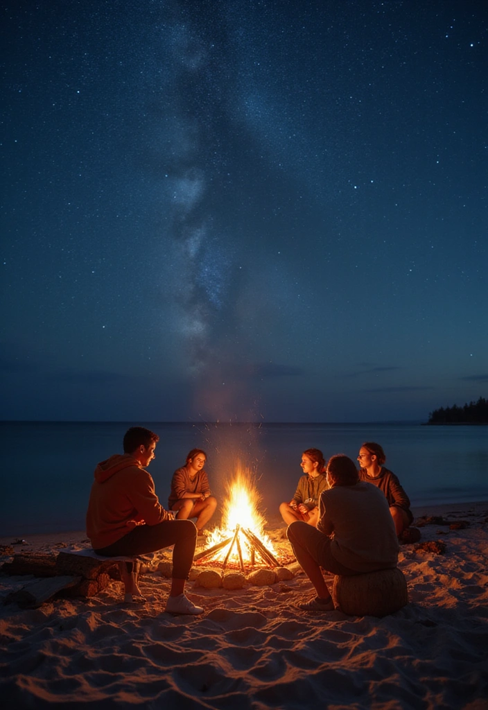 10 Epic Thailand Beach Activities You Must Experience (Number 6 Will Blow Your Mind!) - 10. Beach Bonfire Nights
