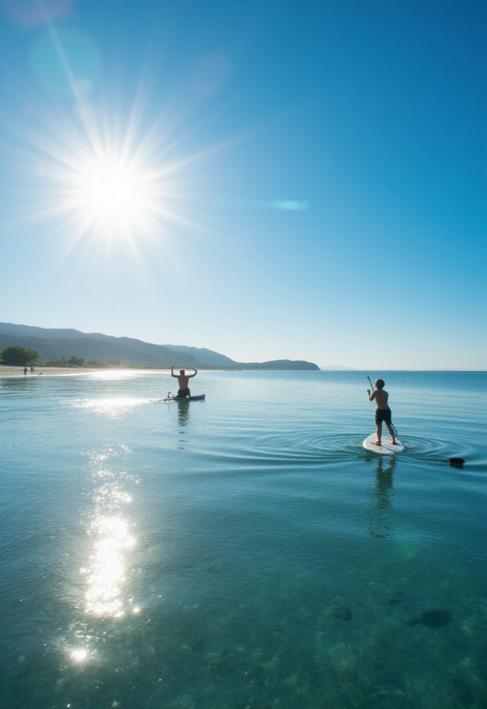 10 Adventurous Solo Beach Activities That Will Make You Rethink Your Vacation! - 4. Stand Up Paddleboarding – Glide Over Water