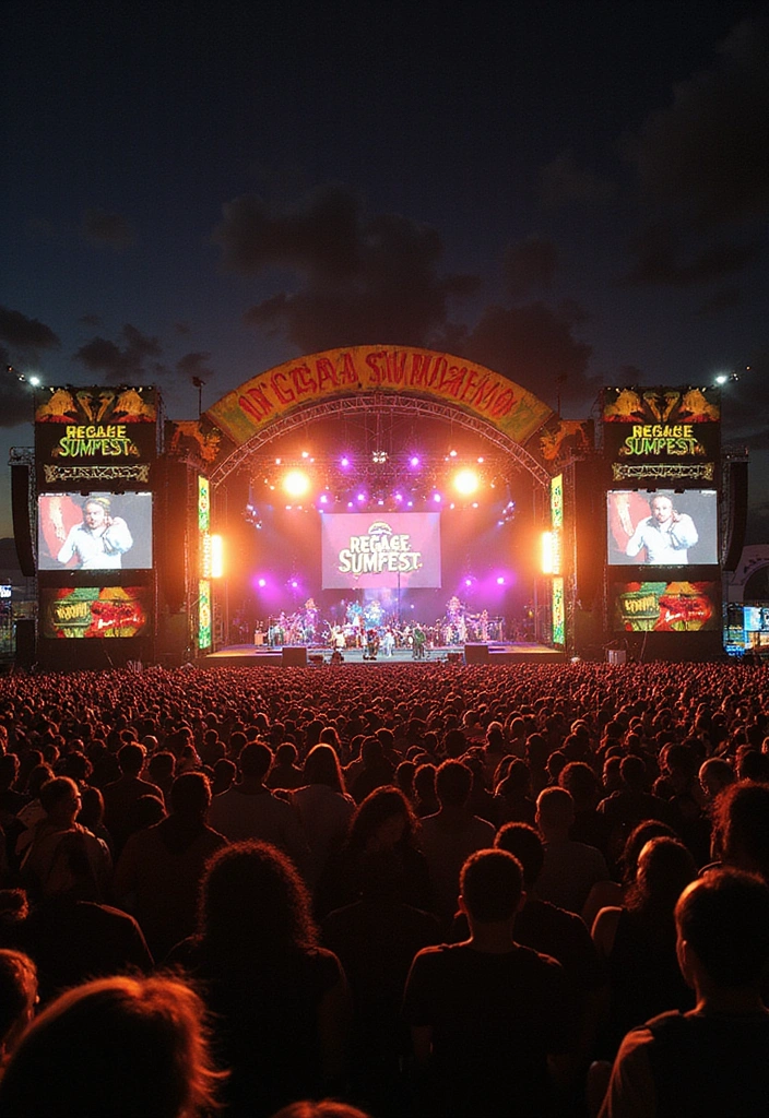 10 Vibrant Jamaican Music and Dance Experiences You Must Try (Prepare to Be Dazzled!) - 6. Reggae Sumfest: The Ultimate Music Festival