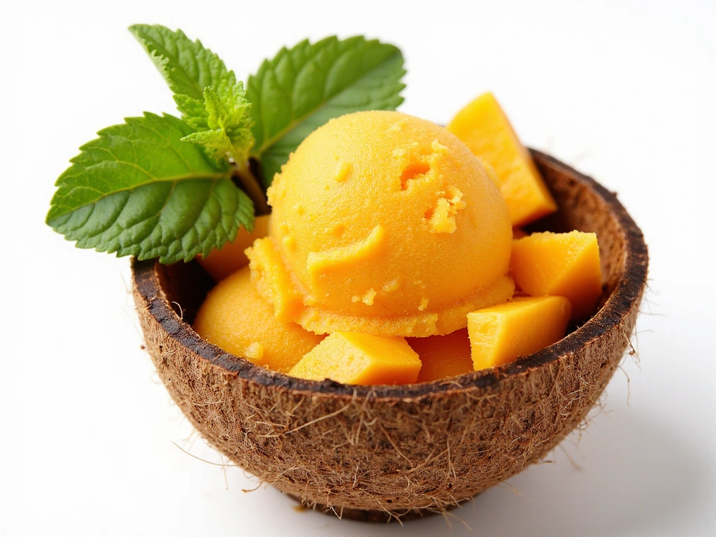 21 Must-Try Caribbean Dishes That Will Take Your Taste Buds on a Tropical Adventure! - 21. Mango Sorbet