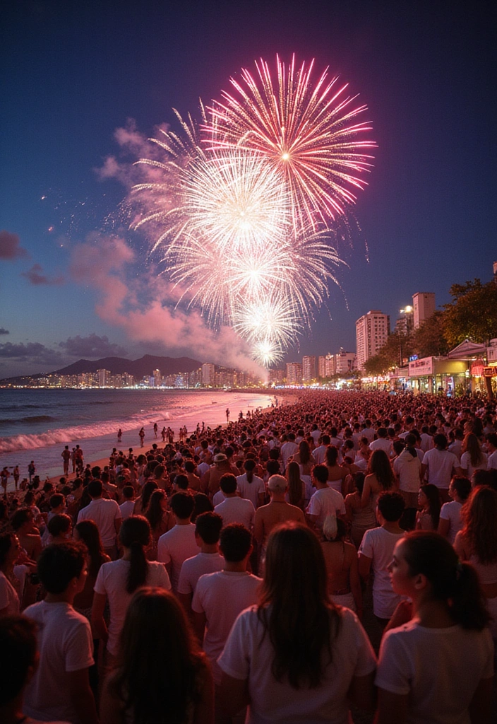 10 Breathtaking Cultural Festivals in Brazil You Must Experience in Your Lifetime! - 5. Reveillon (New Year's Eve) in Copacabana