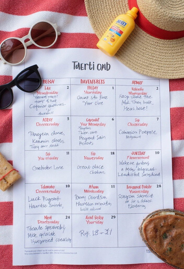 10 Solo Beach Getaway Tips for the Ultimate Relaxation Experience (You Won't Believe #7!) - 8. Create a Flexible Itinerary