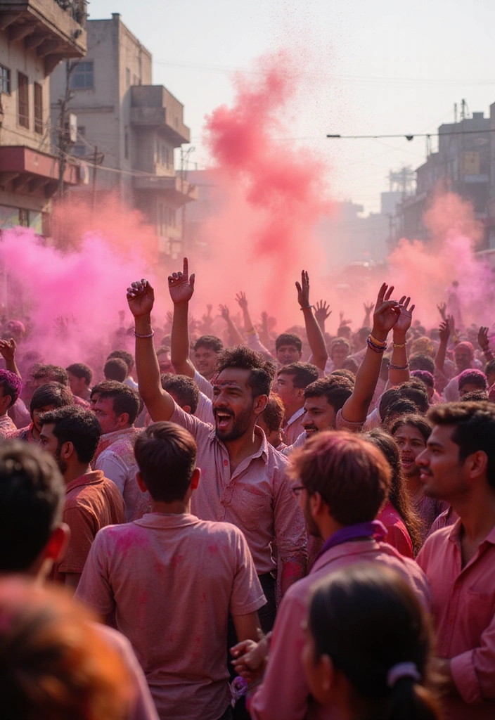 Discover 10 Unforgettable Cultural Experiences at Coastal Locations That Will Leave You Breathless! - 8. Holi Festival, Varanasi, India