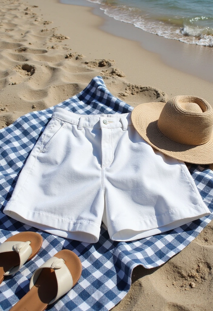 15 Beach Vacation Attire Ideas That'll Make You the Star of the Shore! - 6. Breezy Linen Shorts